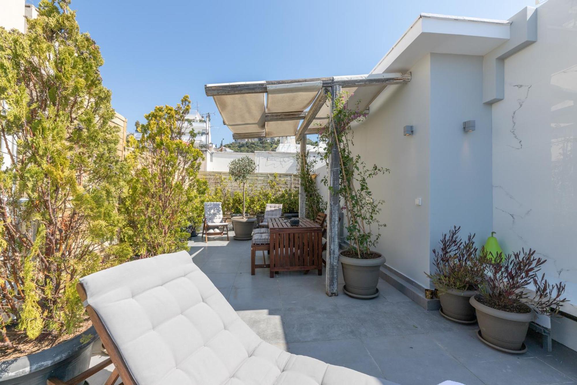 Top Kolonaki Studio+Terrace Stunning Acropolis Views Athen Exterior foto